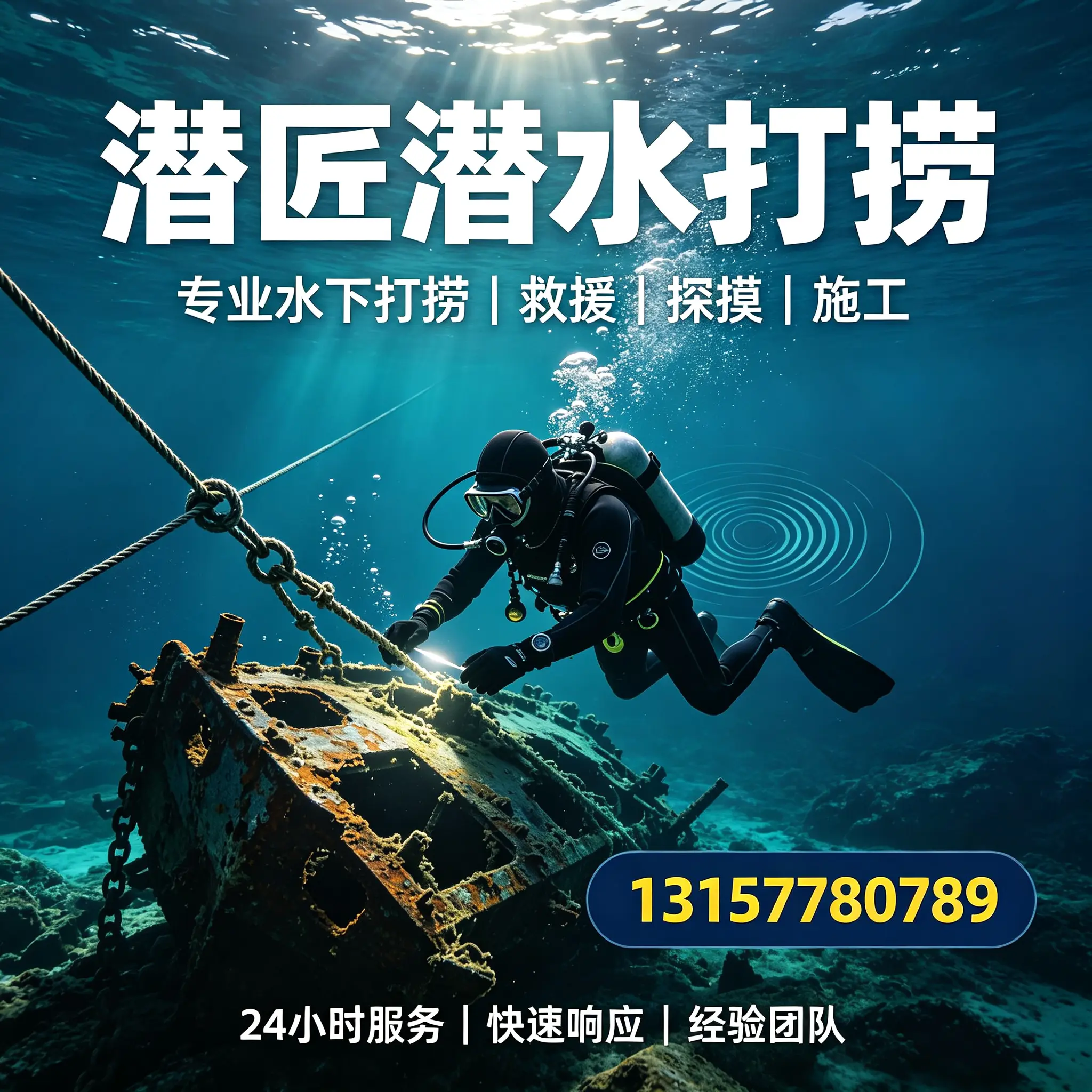开封水下打捞作业服务产品